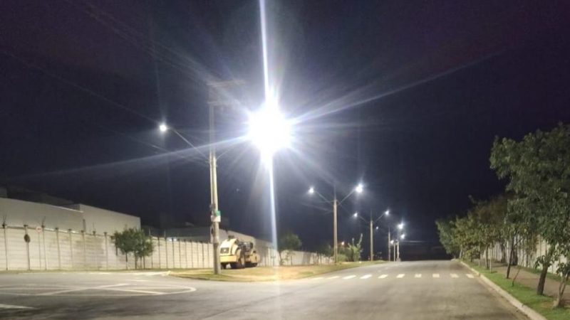 Prefeitura dá andamento à substituição de lâmpadas de sódio por LED em mais dois lotes de vias