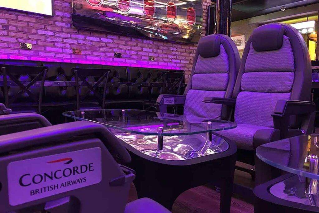 Pub temático em Londres tem assentos do avião Concorde – 08/06/2024 – Turismo