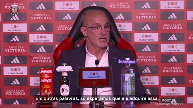 Técnico da Espanha, Luis de la Fuente rasga elogios a Pedri