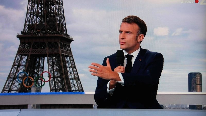 Abertura dos Jogos seguirá ‘plano A’, afirma Macron – 23/07/2024 – Esporte