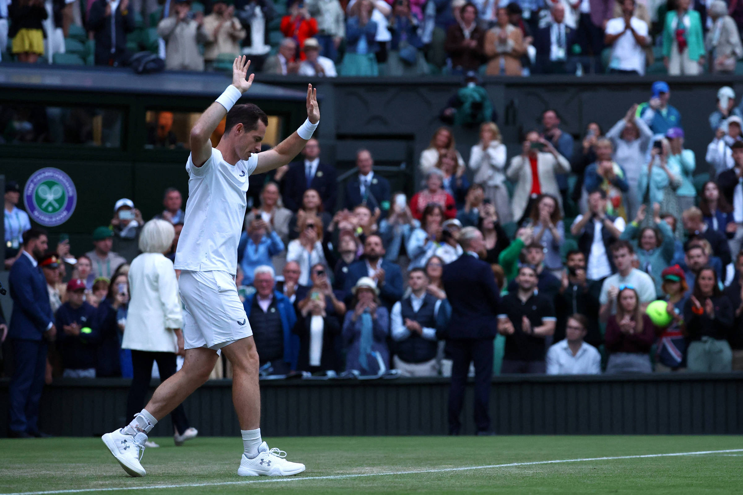 Adeus de Murray a Wimbledon começa com derrota nas duplas e homenagem – 04/07/2024 – Esporte