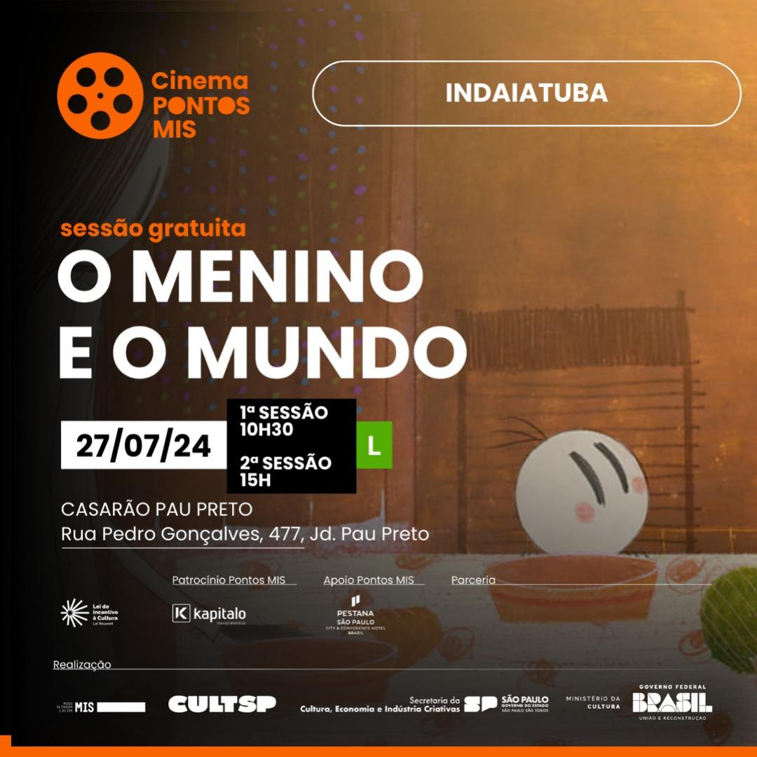 Animação "O menino e o mundo" será exibida gratuitamente no dia 27 de julho