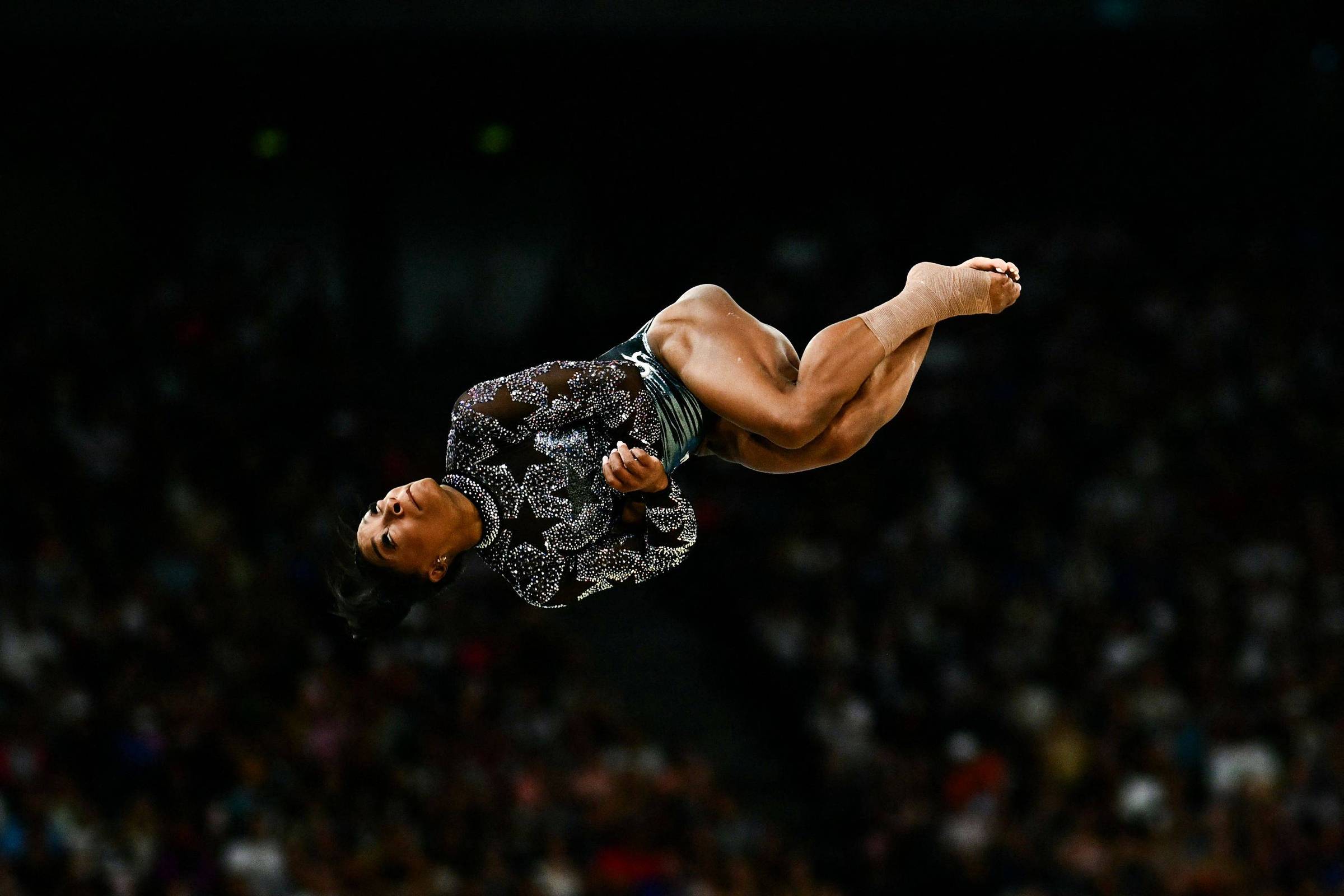Biles e Rebeca, nessa ordem, lideram qualificatório da ginástica em Paris – 28/07/2024 – Esporte