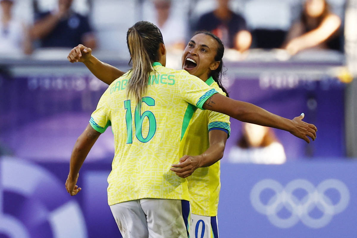 Brasil vence Nigéria nas Olimpíadas com passe de Marta – 25/07/2024 – Esporte