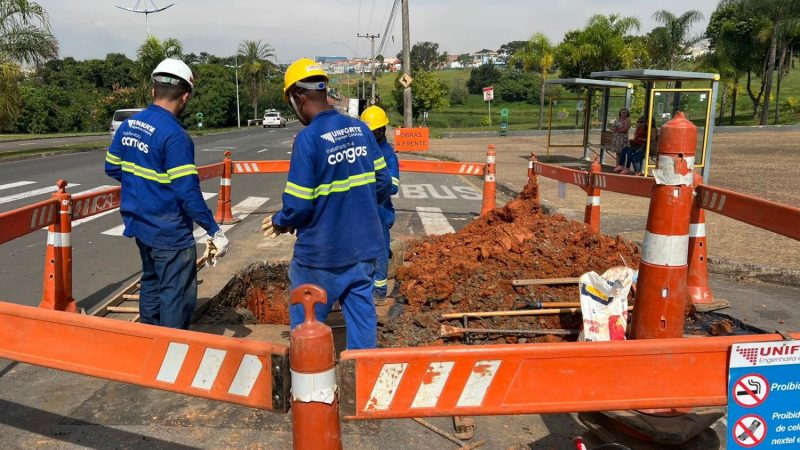 Comgás realiza obras em ruas de bairros da região do Jardim Itamaracá