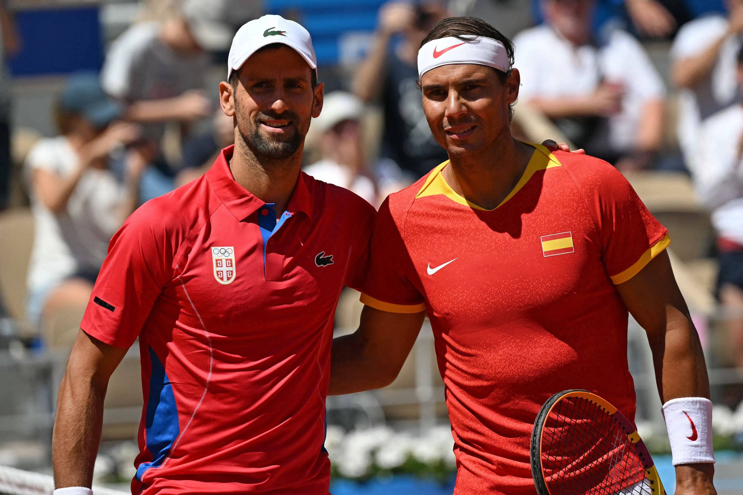Djokovic atropela Nadal nos Jogos de Paris – 29/07/2024 – Esporte