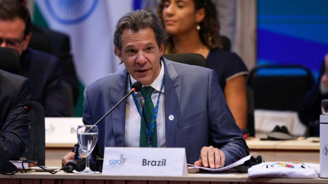 Haddad que não falou com Yellen sobre taxação de super-ricos