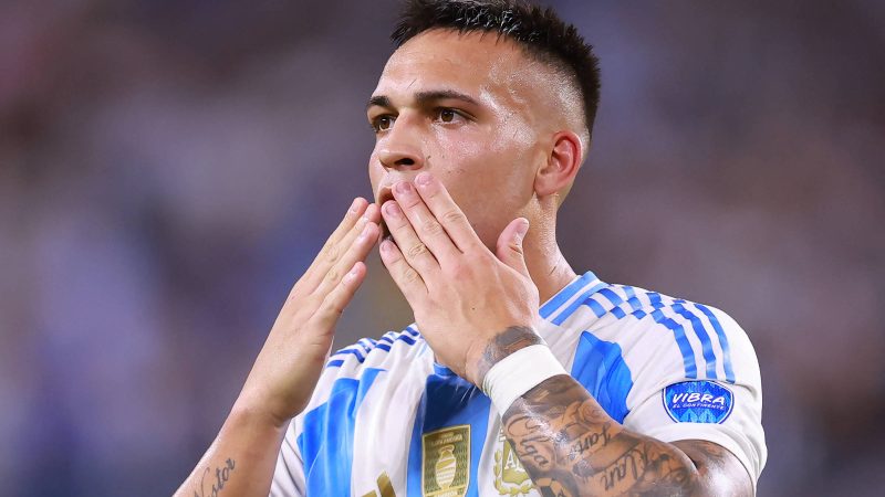 Lautaro Martínez assume protagonismo na Argentina – 04/07/2024 – Esporte