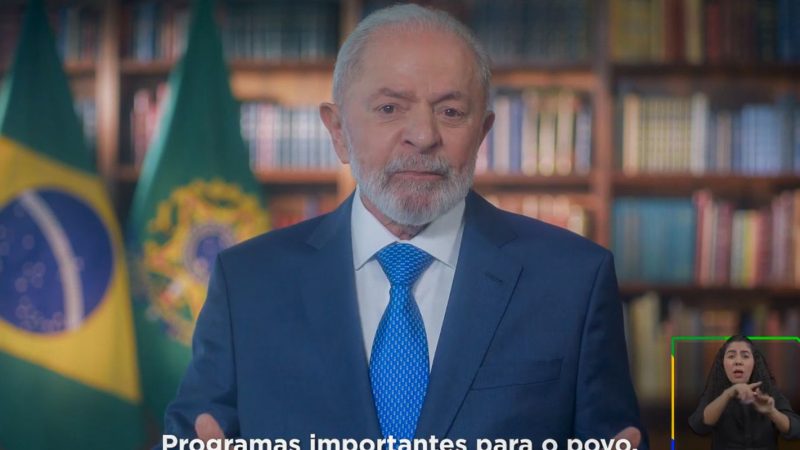 “Mundo voltou a acreditar no Brasil”, diz Lula em pronunciamento