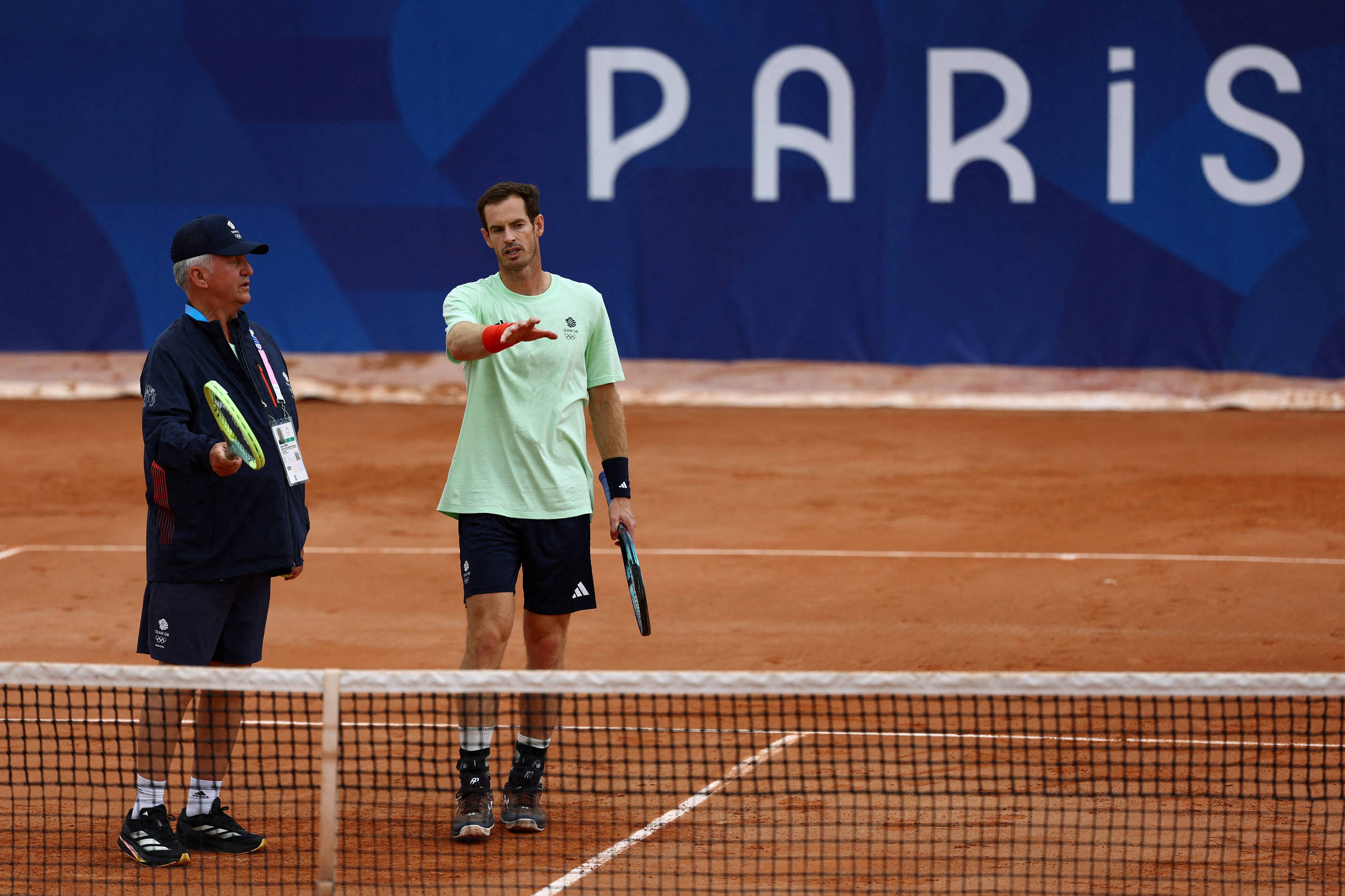 Paris-2024: Andy Murray desiste da chave simples do tênis – 25/07/2024 – Esporte