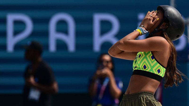 Paris-2024: Rayssa diz que errou manobras fáceis na final – 29/07/2024 – Esporte