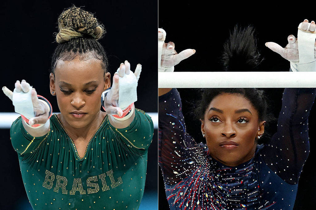 Simone Biles e Rebeca Andrade se enfrentam nas Olimpíadas – 27/07/2024 – Esporte
