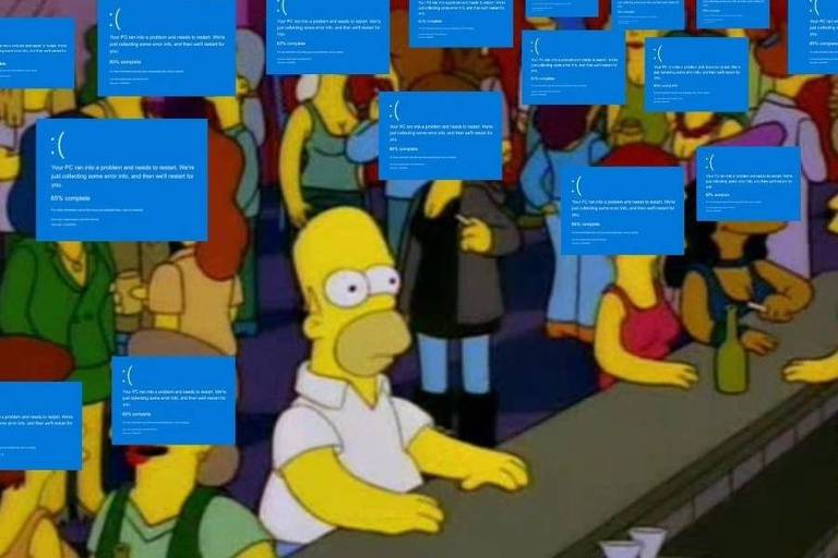 Veja memes do ‘apagão cibernético’ gerado pela CrowdStrike – 19/07/2024 – #Hashtag
