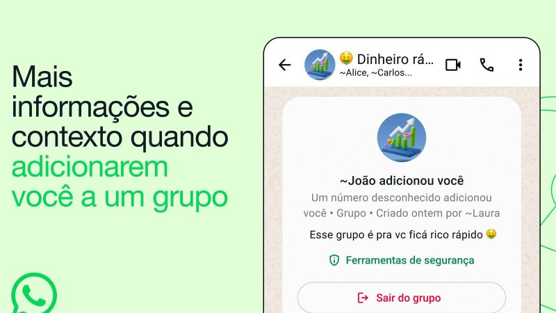 WhatsApp: Saiba como se proteger de grupos indesejados – 09/07/2024 – Tec