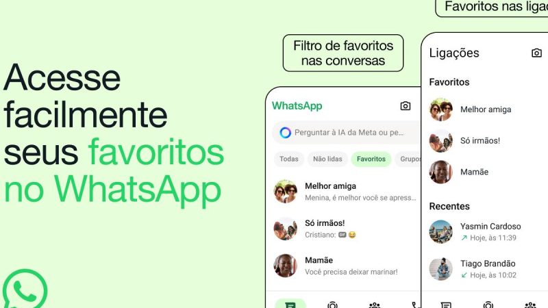 WhatsApp agora permite favoritar contatos; veja como fazer – 16/07/2024 – Tec