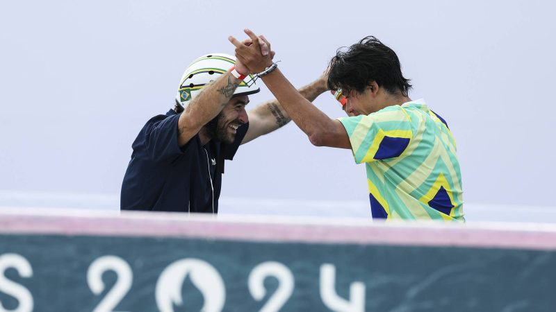 Augusto Akio, o Japinha, bronze no skate em Paris-2024 – 07/08/2024 – Esporte