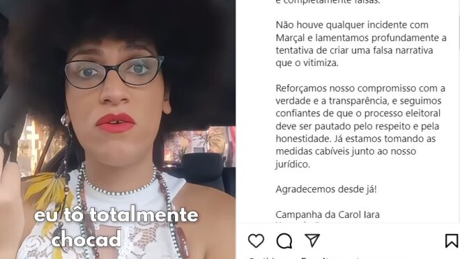 Candidata do PSOL se defende das acusações de Marçal