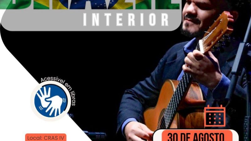 Concerto Brazil Interior homenageia compositores brasileiros no dia 30 de agosto