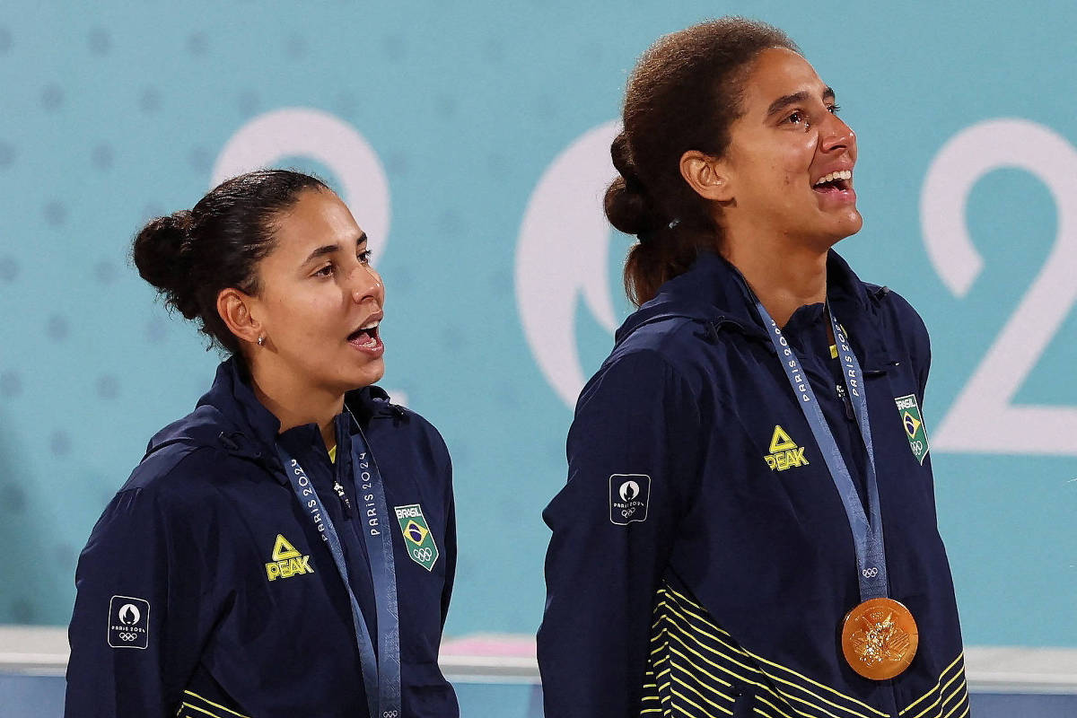 Dia olímpico: Brasil sobe em Paris-2024 com ouro na praia – 09/08/2024 – Esporte