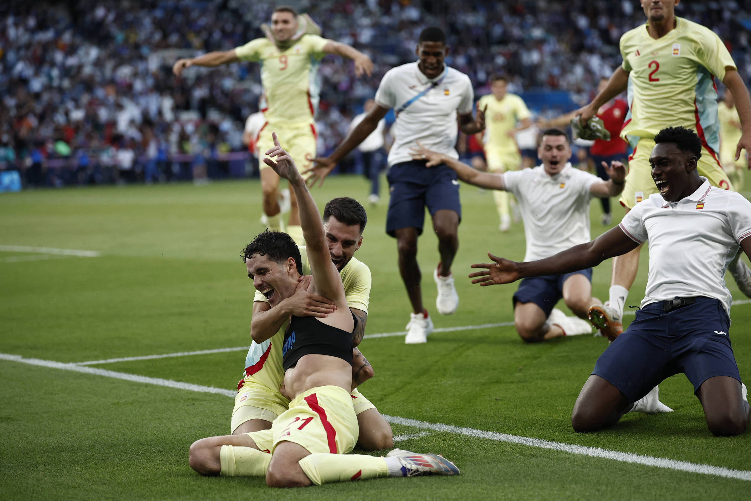 Espanha bate a França e leva ouro no futebol – 09/08/2024 – Esporte