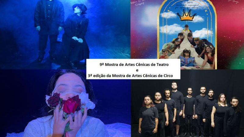 Segunda semana das Mostras de Artes Cênicas de teatro e circo acontece de 16 a 18 de agosto