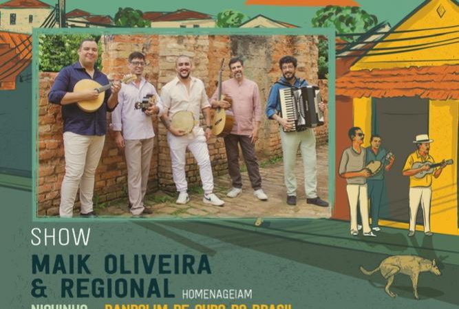 Show de homenagem ao bandolinista Niquinho acontece no próximo domingo (25) no Casarão