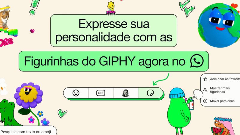 WhatsApp lança figurinha com GIF disponível na internet – 14/08/2024 – Tec