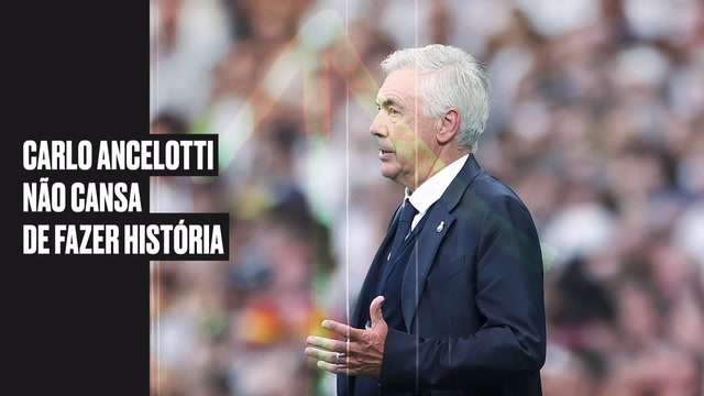 Ancelotti completa 300 jogos e bate recorde de LaLiga no Real Madrid