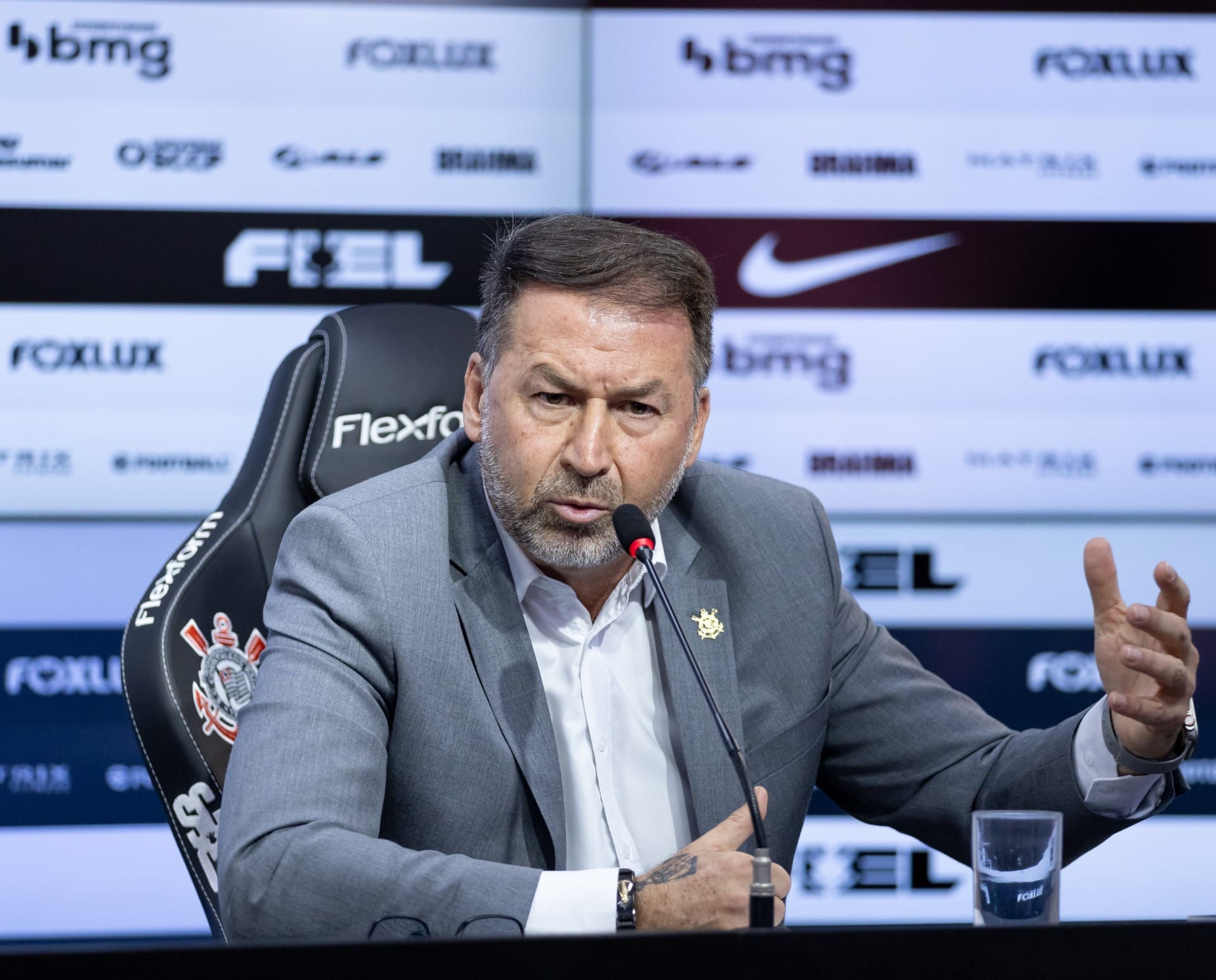Augusto Melo critica falta de diálogo da CBF sobre Copa do Brasil: “Desligou o telefone”