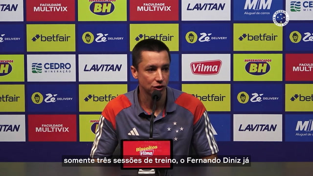 Edu Barros: 'Fernando Diniz já está colocando sua digital no Cruzeiro'