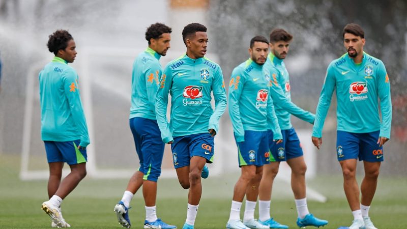 Estêvão se torna o 5º mais jovem a entrar em campo pela Seleção Brasileira