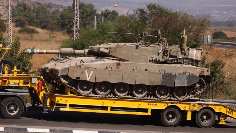 Exército de Israel prepara ofensiva por terra contra o Líbano