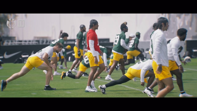 Green Bay Packers treina no CT do Corinthians antes do jogo da NFL