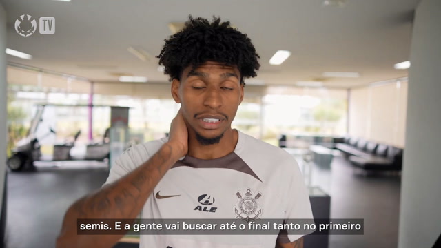 Hugo Souza diz que Corinthians vai buscar vaga desde o 'primeiro minuto' em Fortaleza