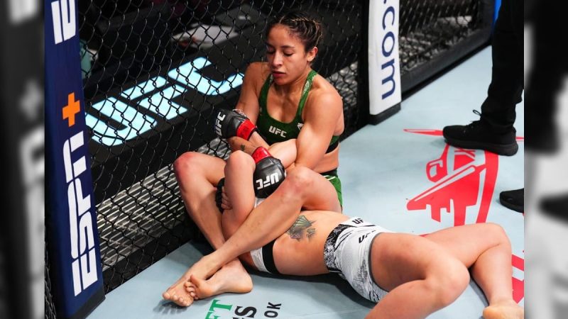 Jaqueline Amorim finaliza norte-americana no 1º round