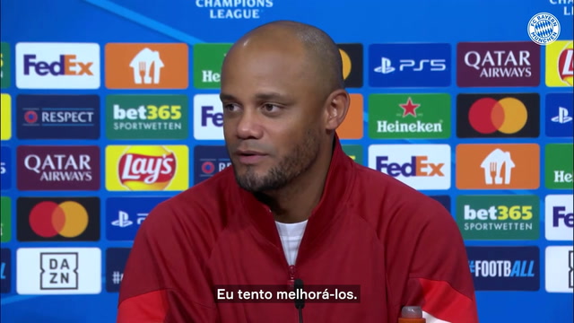 Kompany comenta críticas das redes: 'Treinar o Bayern é um trabalho muito simples'