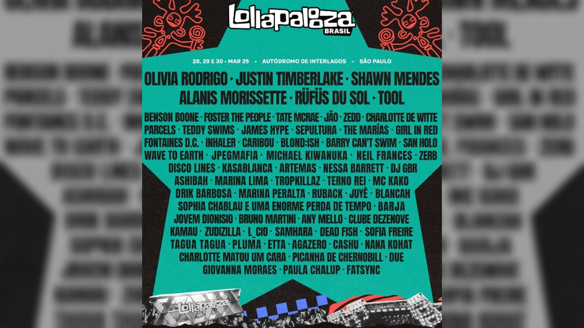Olivia Rodrigo, Justin Timberlake e Shawn Mendes são confirmados