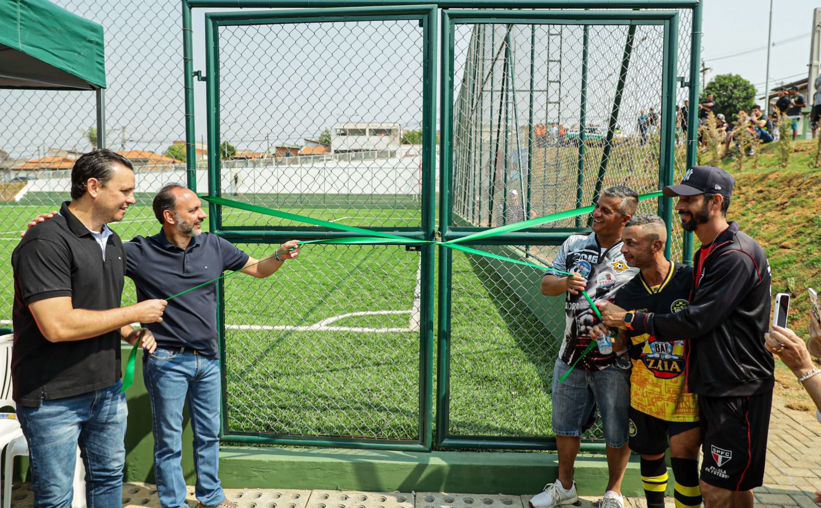 Prefeitura inaugura Complexo Poliesportivo no Bom Retiro – Jornal Aqui Paulínia