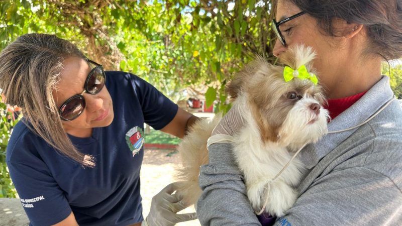 Prefeitura promove no sábado (28/09) vacinação contra raiva animal no Jardim Oliveira Camargo