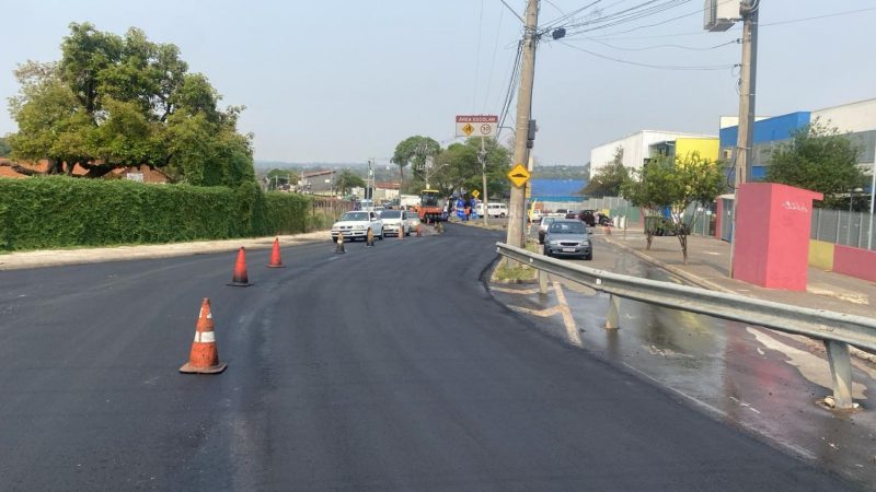 Prefeitura recupera mais 2,3 quilômetros de ruas com Plano Municipal de Recapeamento