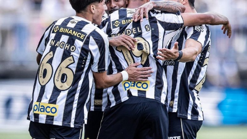 Santos bate o Brusque, volta a vencer na Série B e alivia pressão sobre Carille