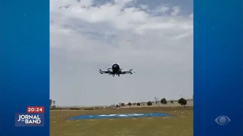 VÍDEO: veja como foi o 1º voo experimental do ‘Carro voador’ no Brasil