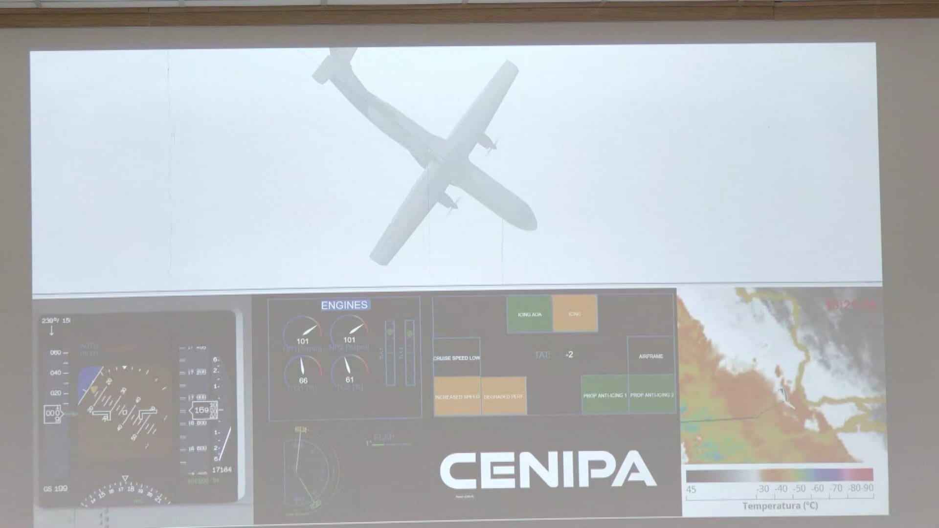 Vídeo: Cenipa apresenta simulação de queda do avião da Voepass em Vinhedo