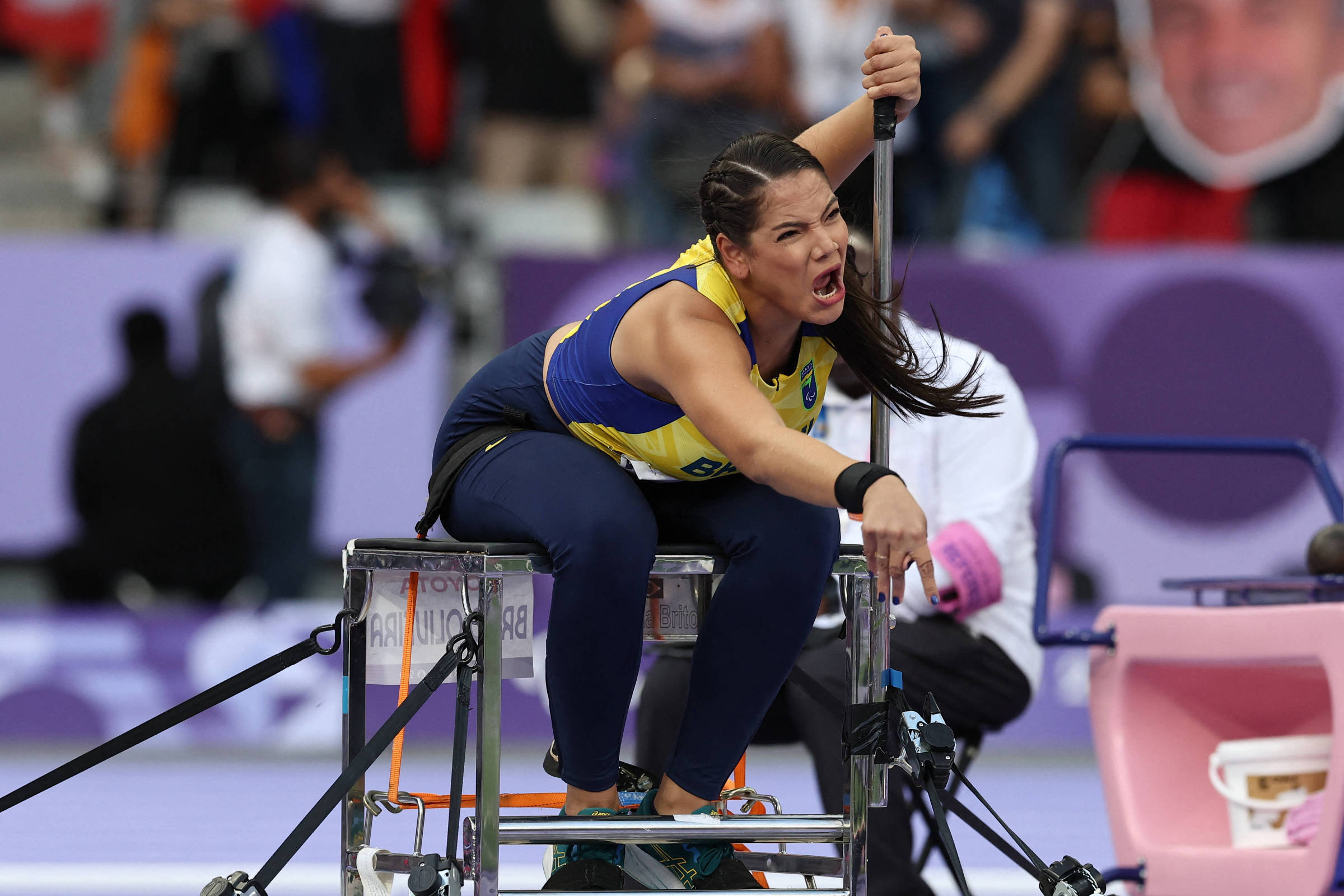 Wanna Brito bate recorde mundial, mas fica com prata – 04/09/2024 – Esporte