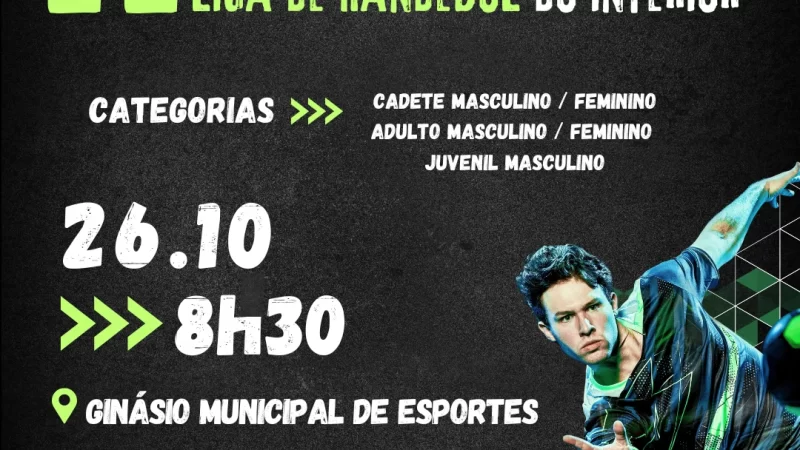 22ª Rodada Liga de Handebol do Interior – Prefeitura Municipal de Cosmópolis – Jornal Aqui Paulínia