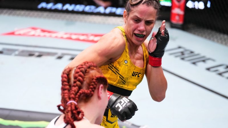 Brasileira Julia Polastri supera McKenna e se recupera no UFC