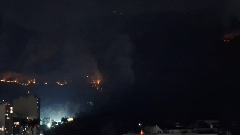 Em três semanas, RJ registra mais de 2.700 incêndios florestais