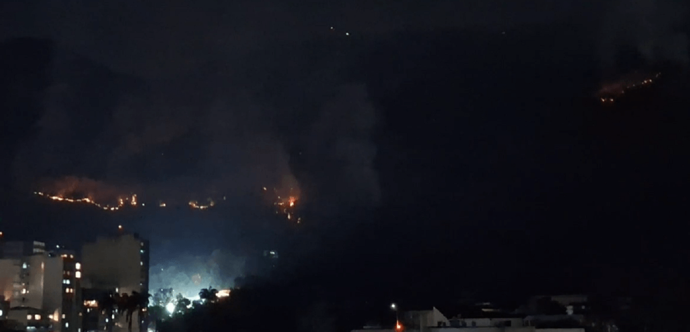 Em três semanas, RJ registra mais de 2.700 incêndios florestais