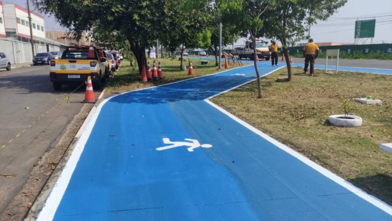 Hortolândia executa reforço de pintura de ciclovias em três regiões – Jornal Aqui Paulínia