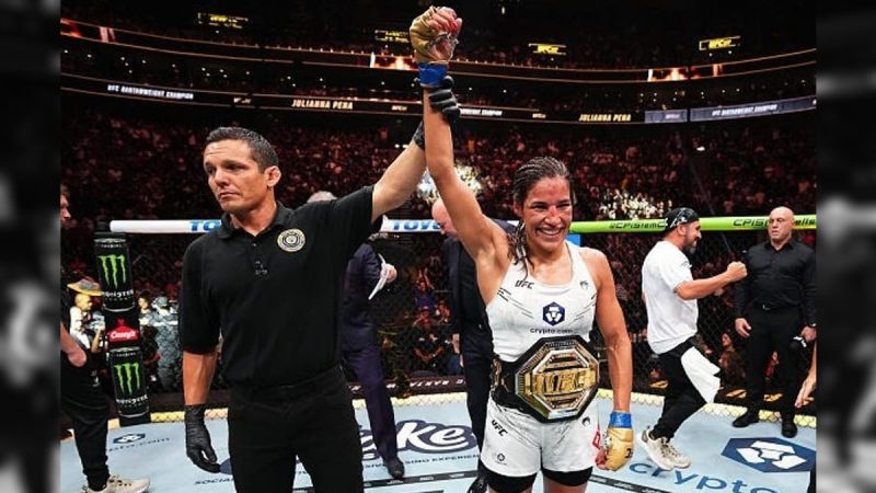 Julianna Peña supera Raquel Pennington e retoma o cinturão peso-galo